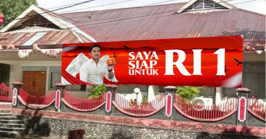 Kaesang Bikin Baliho ‘Saya Siap untuk RI 1’