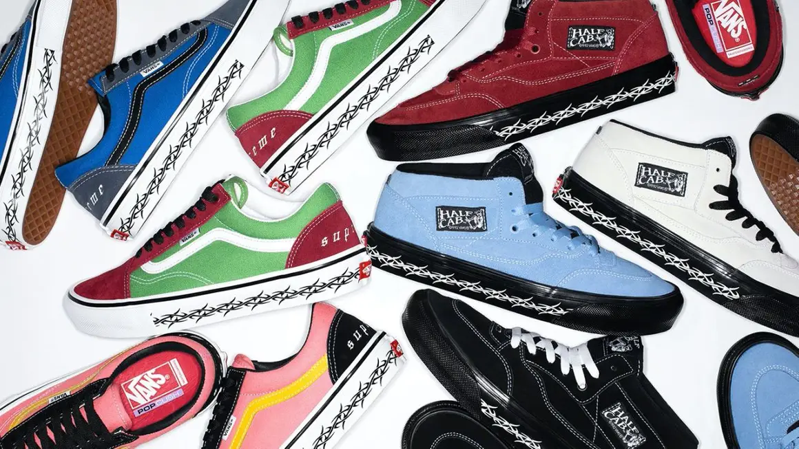 Kolaborasi Supreme x Vans Resmi Dirilis!