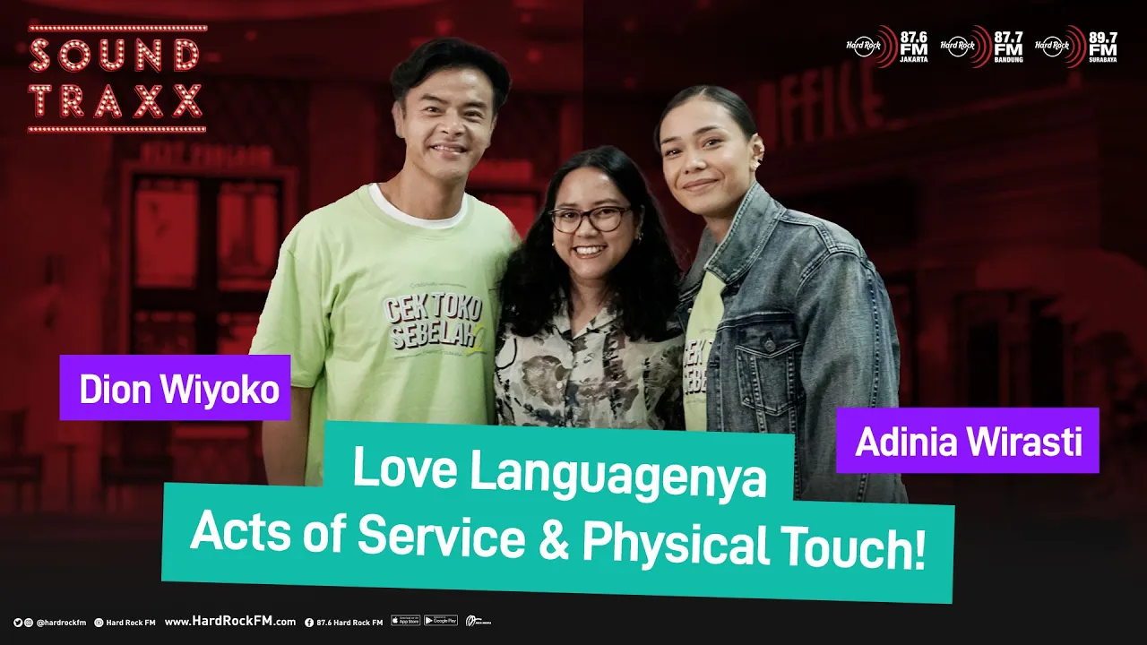SOUNDTRAXX : LOVE LANGUAGENYA DION WIYOKO & ADINI WIRASTI | CEK TOKO SEBELAH