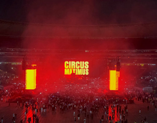 Travis Scott Pecahkan Rekor Tour Solo Rap Lewat ‘CIRCUS MAXIMUS’