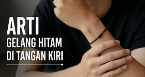 arti gelang hitam di tangan kiri