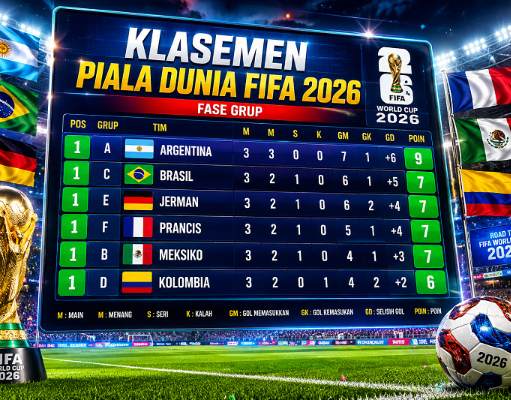 Klasemen Piala Dunia FIFA 2026